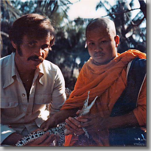 White Crocodile - Thailand 1972 - Polaroid - © J.Gramanitsch