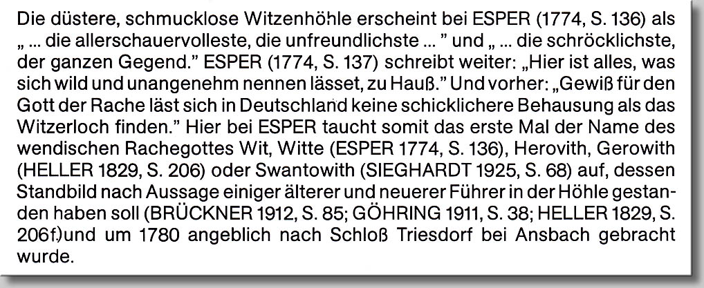 B.Kaulich , H.Schaaf - Kleiner Führer zu den Höhlen von Muggendorf - 2002 - p38