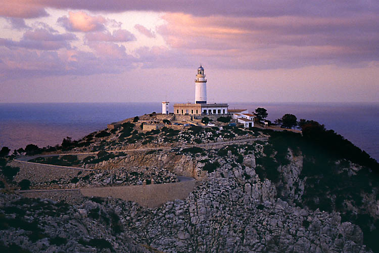 Lighthouse at Cap de Formentor - click to go to next image