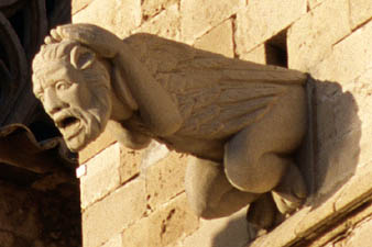 Gargoyle at La Seu- click to go to next image