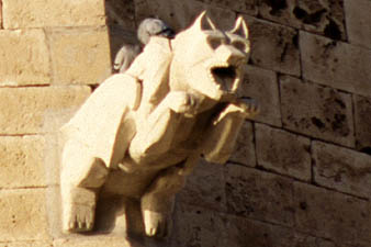 Gargoyle at La Seu- click to go to next image