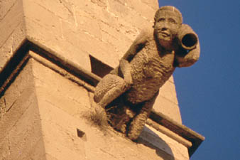 Gargoyle at La Seu- click to go to next image