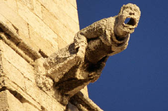 Gargoyle at La Seu- click to go to next image