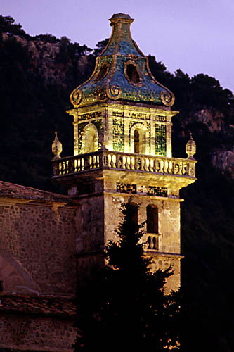 Tower of the Cartuja of Valldemossa - click to go to next image