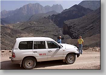 crossing the Hajar al-Gharbi