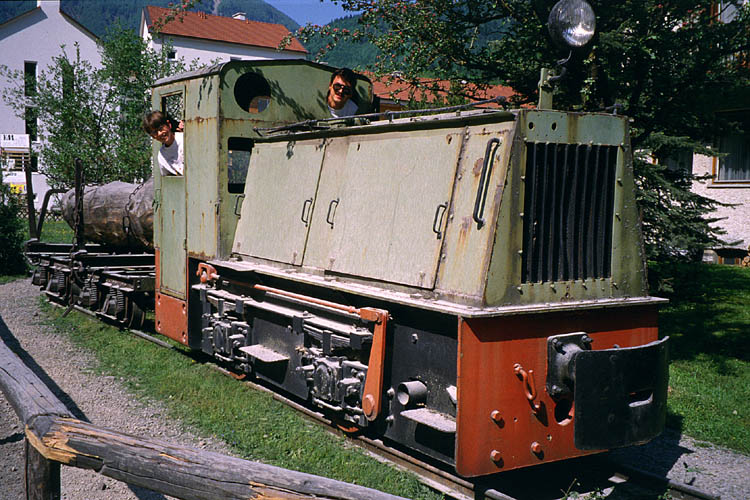 engine for timber transport