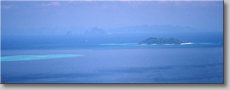 Andaman Sea close to Bamboo Island