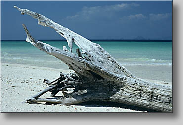 At the beaches of Bamboo Island