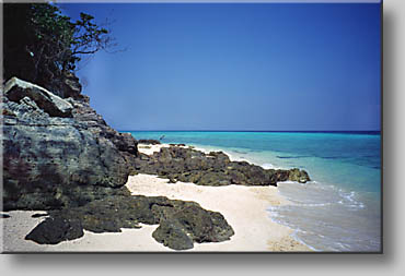 At the beaches of Bamboo Island