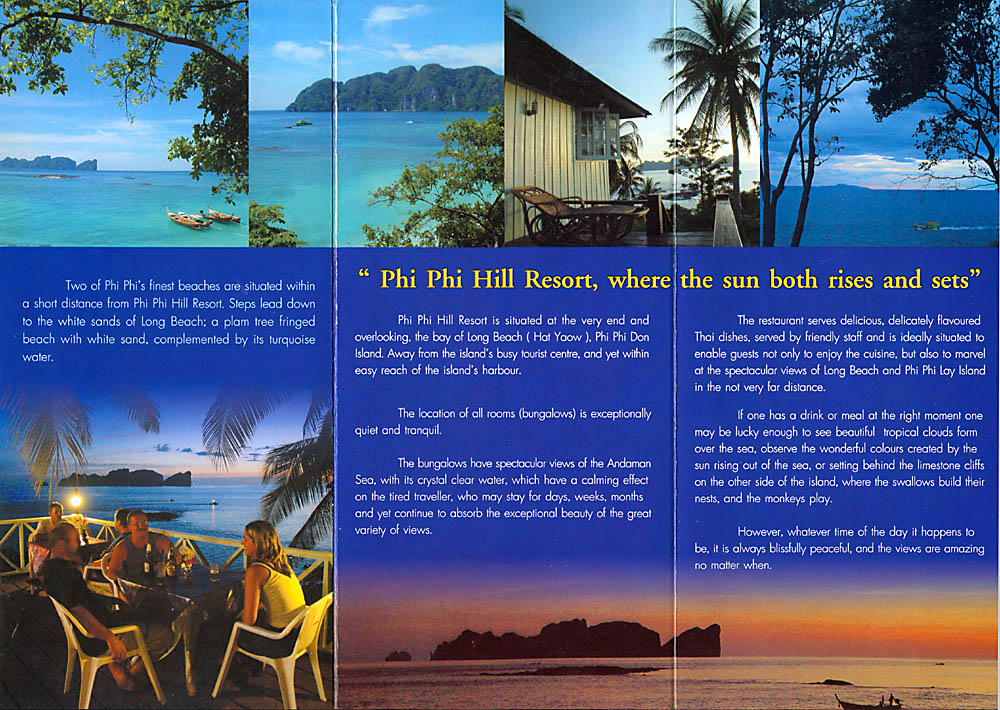 Phi Phi Hill Resort - where the sun both rises and sets